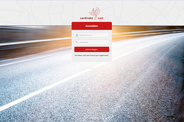 cardinate web — Online-Portal